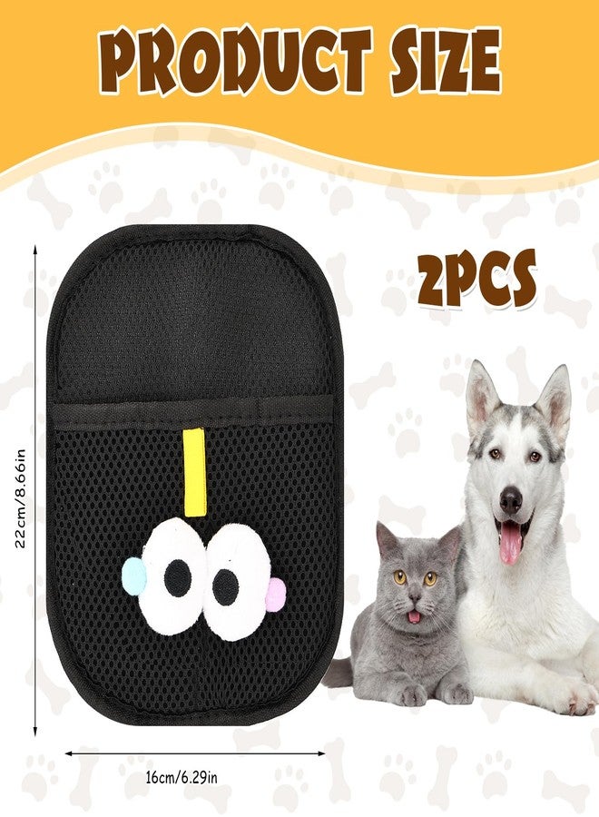 LUODAKA 2 PCS Electrostatic Pet Hair Remover, Pet Hair Remover Tool for Cats & Dogs, Cleaning Gloves for Carpet, Couch, Furniture, Car Seat, Double-Sided, Reusable, Washable - Image 2